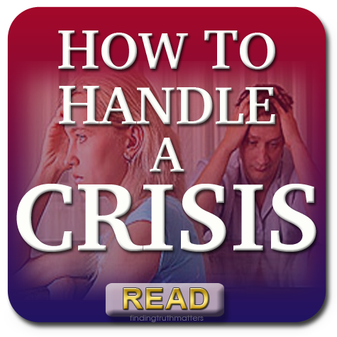How To Handle A Crisis