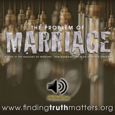 The Problem Of Marriage, Premium Audio