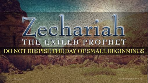 Zechariah: The Exiled Prophet - Part 3 - Do Not Despise The Day Of Small Beginnings, Full Audio - Image 2