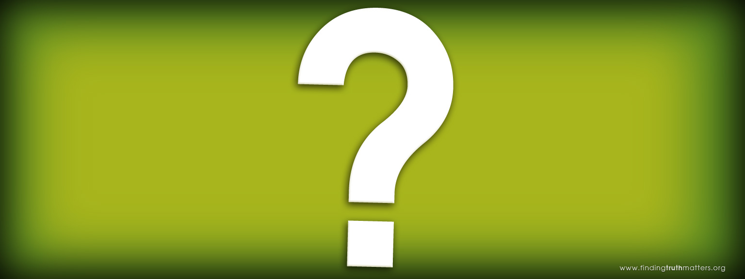 Apologetics answers questions.