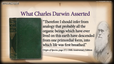 What Charles Darwin Asserted