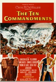 Cecil B. Deville's 10 Commandments movie poster