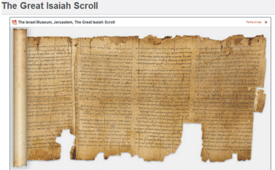 The Isaiah Scroll, Dead Sea Scrolls